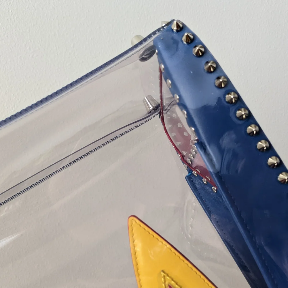 Christian Louboutin Paloma Clear PVC Bag
